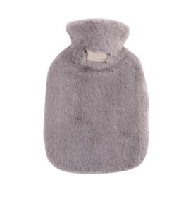 Hot Water Bottle with Soft Fur Cover