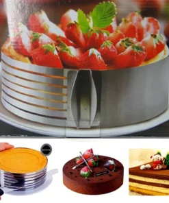 Adjustable Stainless Steel Layer Cake Slicer
