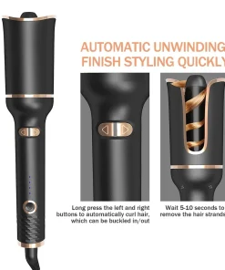Automatic Rotating Hair Curler