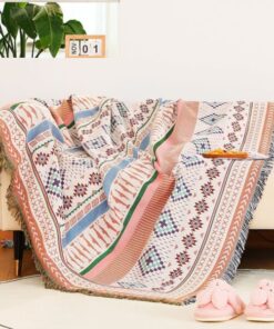 Vintage Pumpkin Sofa Cover Blanket