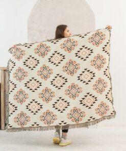 Vintage Pumpkin Sofa Cover Blanket