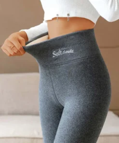 Casual Warm Winter Solid Pants