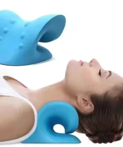 Cervical Neck Traction Pillow- For Neck Pain Relief