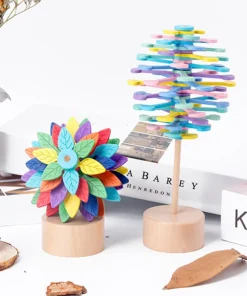 Wooden Lollipop Stress Relief Toy