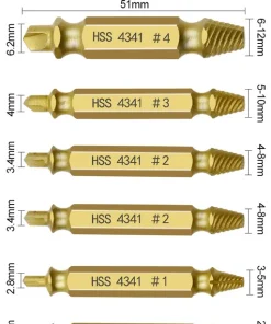 Damaged Screw Extractor Kit