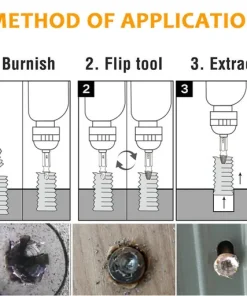 Damaged Screw Extractor Kit