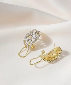 Diamonds Hoop Earrings