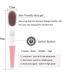 Rechargeable Electric Shower Brush