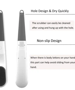 Rechargeable Electric Shower Brush