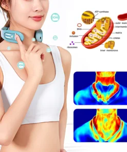 GFOUK™ EMS Neck Acupoint Lymphvity Massager Device