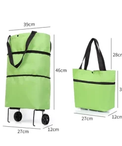 Expandable Grocery Shopping Trolley Bags
