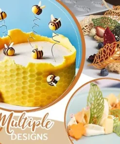 Fall-Themed Hollow Cake Decor Mold