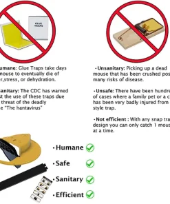 Flip N Slide Bucket Lid Mouse Trap