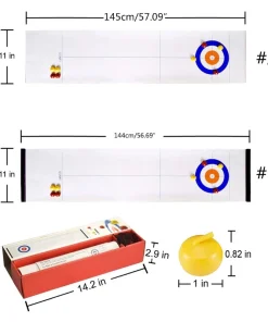 Begoodmind Tabletop Curling Game