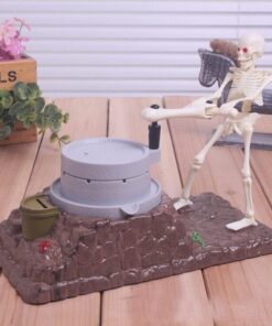 Grinding Scary Skeleton Coin Box