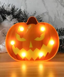 Halloween Pumpkin Decoration Led Night Lamp