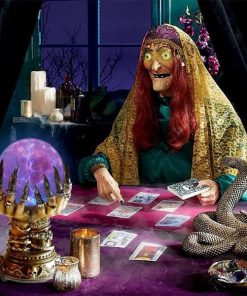 Halloween Witch Mysterious Crystal Ball