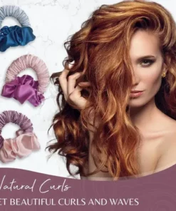 Heatless Hair Curling Roller Scrunchie Kit