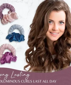 Heatless Hair Curling Roller Scrunchie Kit