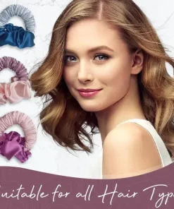 Heatless Hair Curling Roller Scrunchie Kit