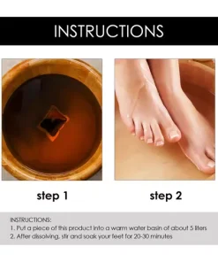 Herbal Foot Soak Detox Gel