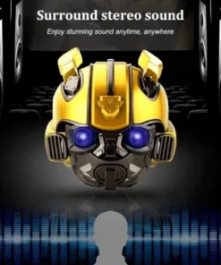 High-End Bumblebee Helmet Speaker