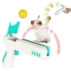Interactive Cat Teaser Feather Wand