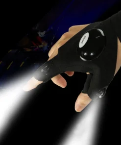 LED Flashlight Waterproof Gloves