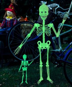 Halloween Luminous Skeleton Door Decorations