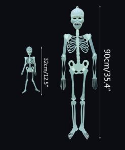 Halloween Luminous Skeleton Door Decorations