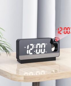 Mirror Projection Alarm Clock