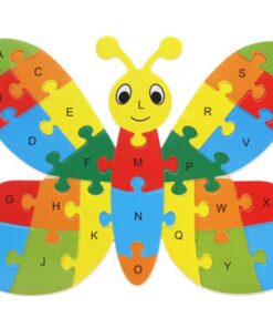 Baby Wooden Alphabet Animal Puzzle