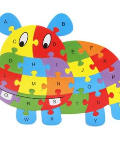 Baby Wooden Alphabet Animal Puzzle
