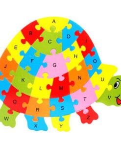Baby Wooden Alphabet Animal Puzzle