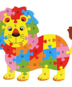 Baby Wooden Alphabet Animal Puzzle
