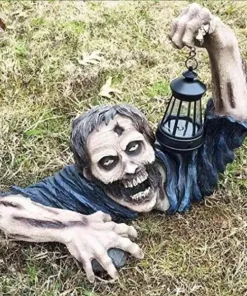 Zombie Statue Halloween Decoration