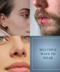 Non-Piercing Septum Earrings Hoop