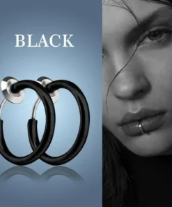 Non-Piercing Septum Earrings Hoop