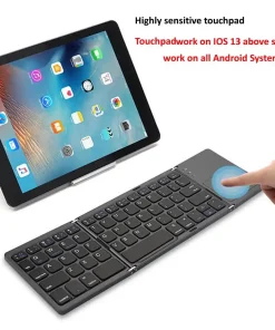 Foldable Mini Keypad With Bluetooth