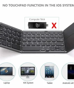 Foldable Mini Keypad With Bluetooth