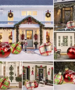Outdoor Christmas Inflatable Decorated Ball