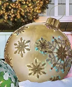 Outdoor Christmas Inflatable Decorated Ball