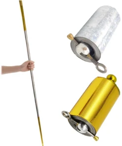 Outdoor Multifunctional Hiking Stick Self Defense Telescopic Stick