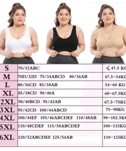 Plus Size Mesh Bra For Womens