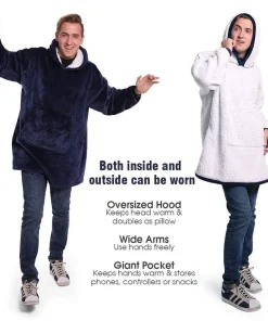Super Soft Sherpa Wearable Blanket
