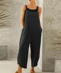 Shoulder Strap Jumpsuit