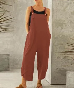 Shoulder Strap Jumpsuit
