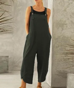 Shoulder Strap Jumpsuit