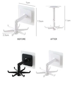 Rotating Home Storage Hook