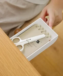 Hidden Self-Adhesive Under Desk Drawer
